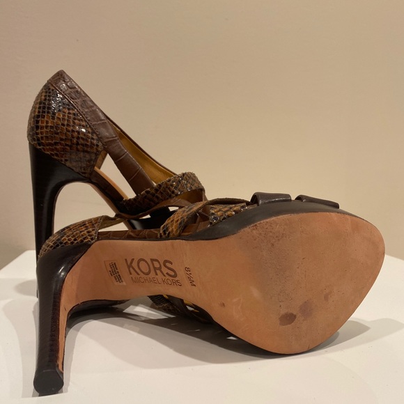 Strappy Michael Kors heels - Picture 7 of 9